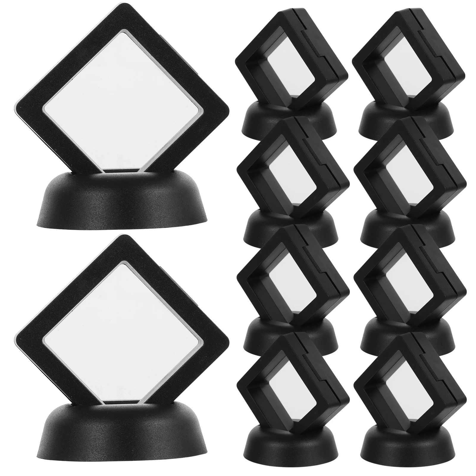 10 set 10 Sets Jewelry Display Box Floating Case 5x5cm White ABS Material Ring Necklace Holder Packaging Storage Solution
10 set 10 Sets Jewelry Display Box Floating Case 5x5cm White ABS Material Ring Necklace Holder Packaging Storage Solution
