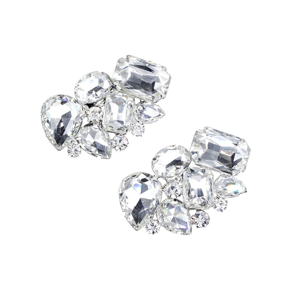 Crystal Shoe Accessories Rhinestone Clips Fashion Buckle Wedding Decor Women Shoes Clutch Hat Pumps Heels Brooches Long Lasting
Crystal Shoe Accessories Rhinestone Clips Fashion Buckle Wedding Decor Women Shoes Clutch Hat Pumps Heels Brooches Long Lasting
