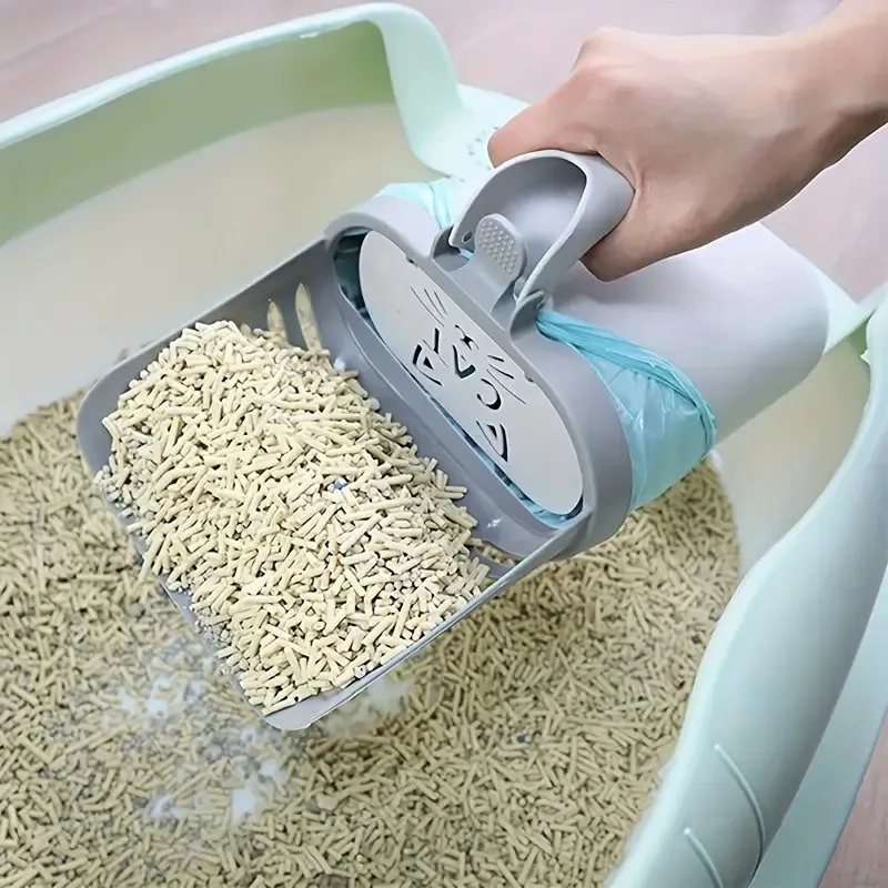 Cat Litter Scoop for All Litter Types – Clumping & Non-Clumping Litter Box Cleaner with Storage Holder (Great for Small/Large
Cat Litter Scoop for All Litter Types – Clumping & Non-Clumping Litter Box Cleaner with Storage Holder (Great for Small/Large