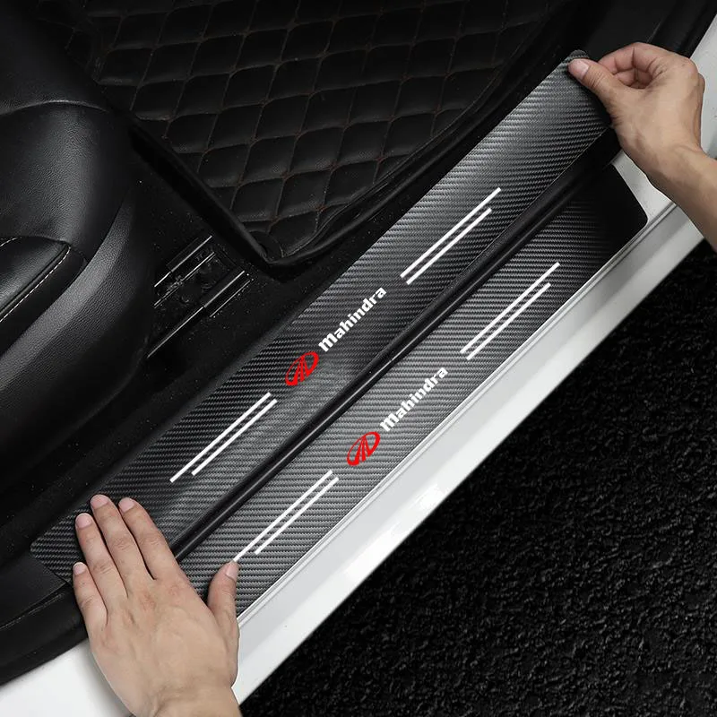Carbon Fiber Car Trunk Bumper Protective Sticker For Mahindra kuv100 xuv700 xuv300 tuv300 mahindra pik up 4x4 Accessories
Carbon Fiber Car Trunk Bumper Protective Sticker For Mahindra kuv100 xuv700 xuv300 tuv300 mahindra pik up 4x4 Accessories