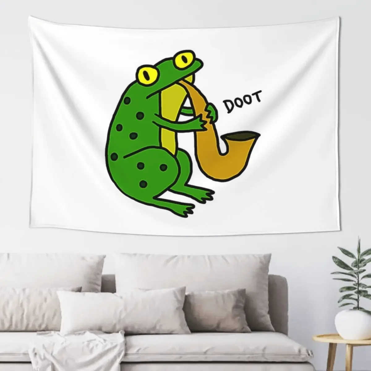 Jazz Frog (color) T-Shirt Tapestry Home And Comfort Decor Room Decorations Wall Decoration Decor For Room Tapestry
Jazz Frog (color) T-Shirt Tapestry Home And Comfort Decor Room Decorations Wall Decoration Decor For Room Tapestry