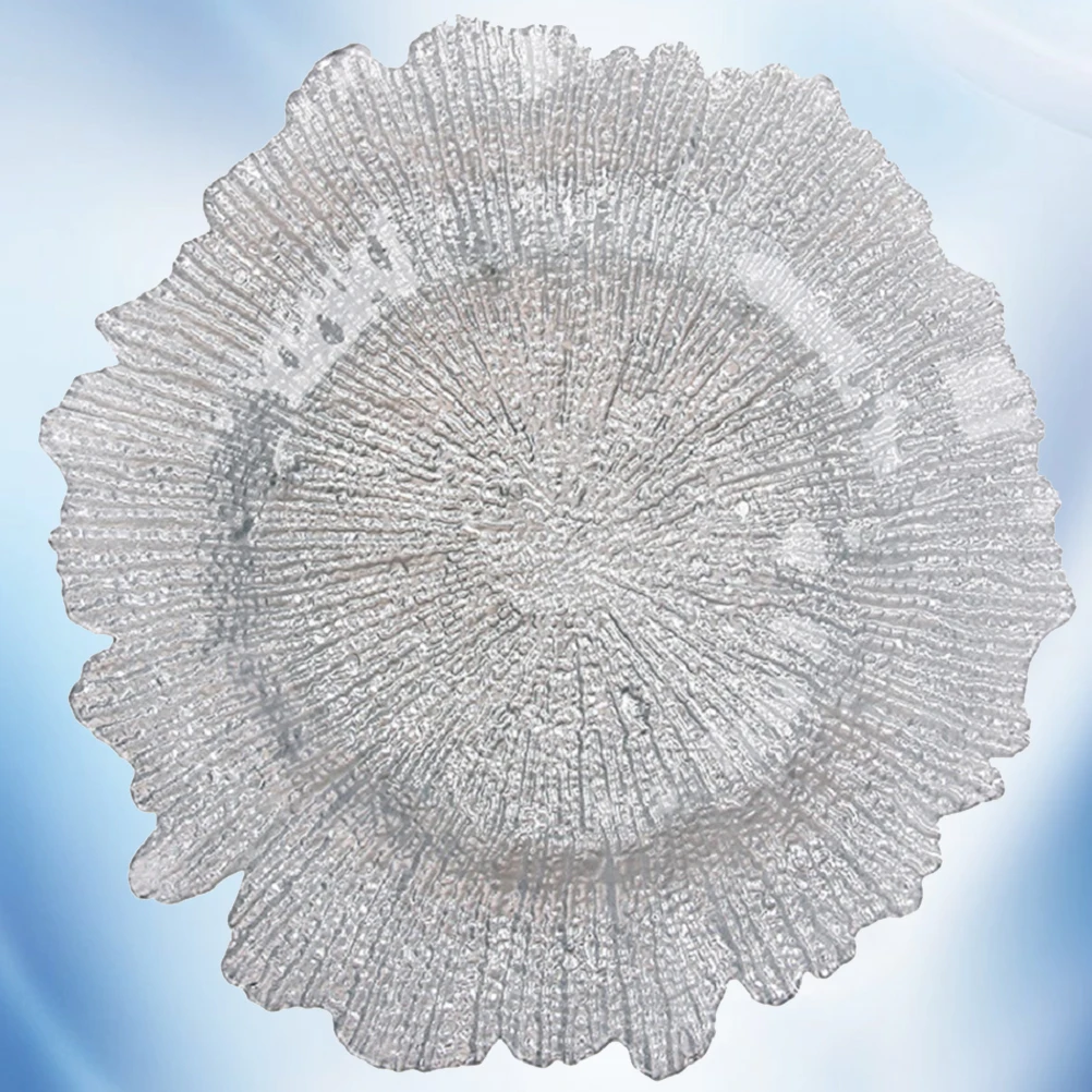 Стеклянный поднос с текстурой снежинки, практичный держатель для хранения, поднос для фруктов, контейнер для закусок, многофункциональный настольный держатель для дома 
Стеклянный поднос с текстурой снежинки, практичный держатель для хранения, поднос для фруктов, контейнер для закусок, многофункциональный настольный держатель для дома