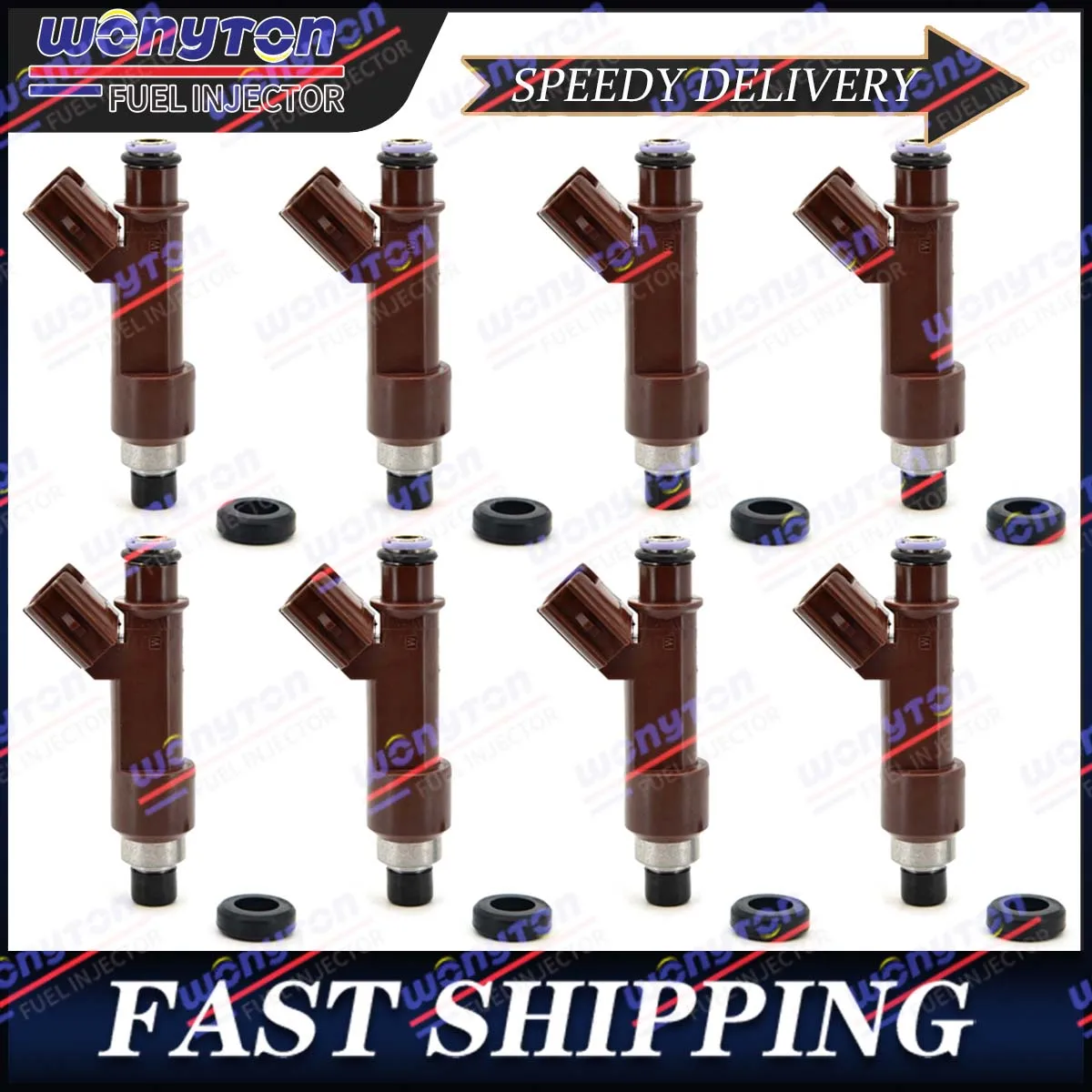 8PCS NEW 23250-50060 Fuel injectors 2005-2009 For Toyota Tundra Sequoia Lexus GX470 LX470 4.7L
8PCS NEW 23250-50060 Fuel injectors 2005-2009 For Toyota Tundra Sequoia Lexus GX470 LX470 4.7L