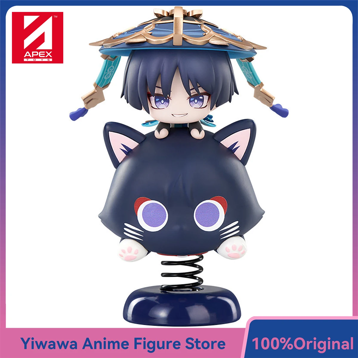 Original New APEX-TOYS Happy Shake Genshin Impact Wanderer Chibi Chara Nice Anime Game Figure Collectible Model Ornament Toys
Original New APEX-TOYS Happy Shake Genshin Impact Wanderer Chibi Chara Nice Anime Game Figure Collectible Model Ornament Toys