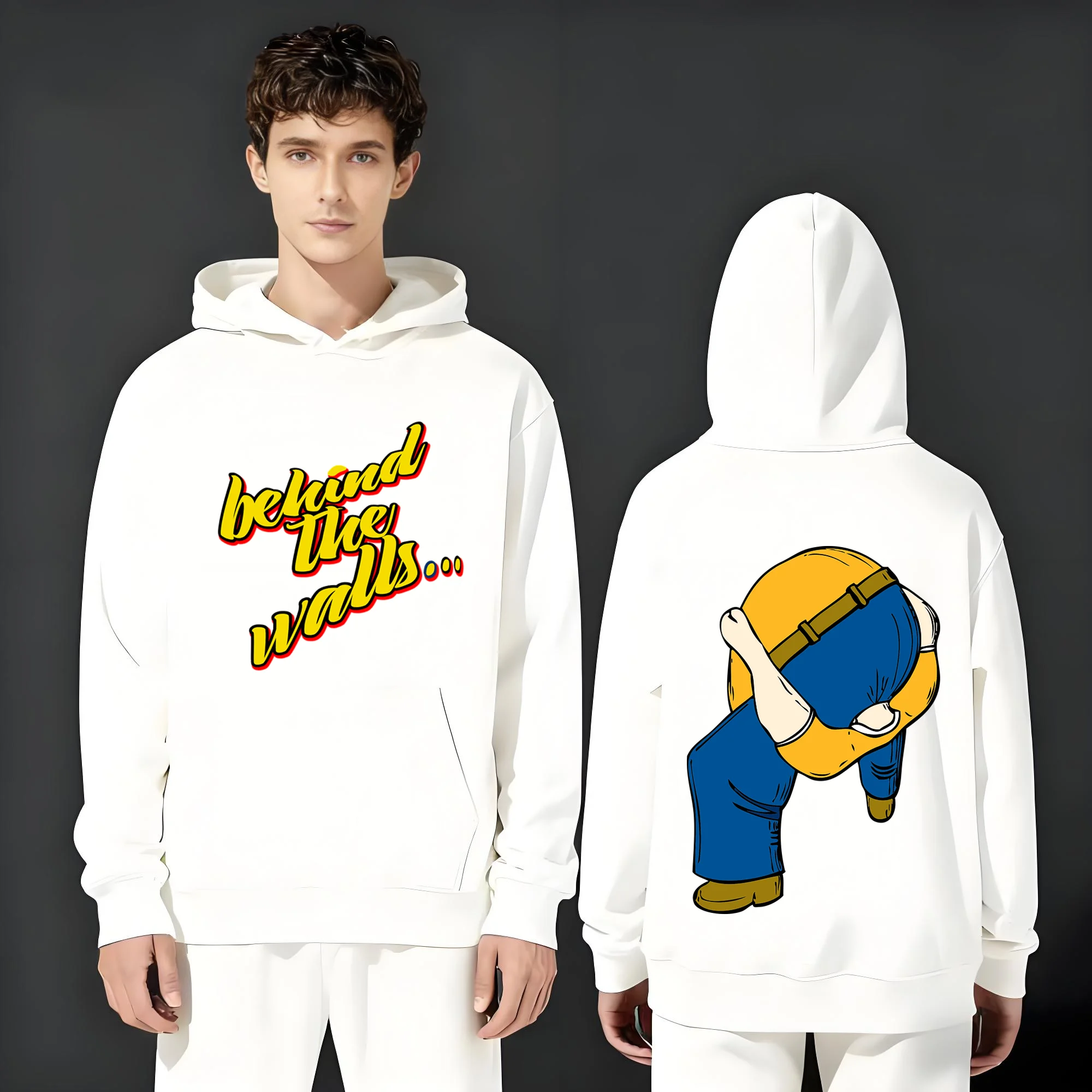 Новейшая повседневная модная толстовка с капюшоном весом 330 г весом 2025 года подходит как для мужчин, так и для женщин с рисунками и буквенным принтом.
Новейшая повседневная модная толстовка с капюшоном весом 330 г весом 2025 года подходит как для мужчин, так и для женщин с рисунками и буквенным принтом.