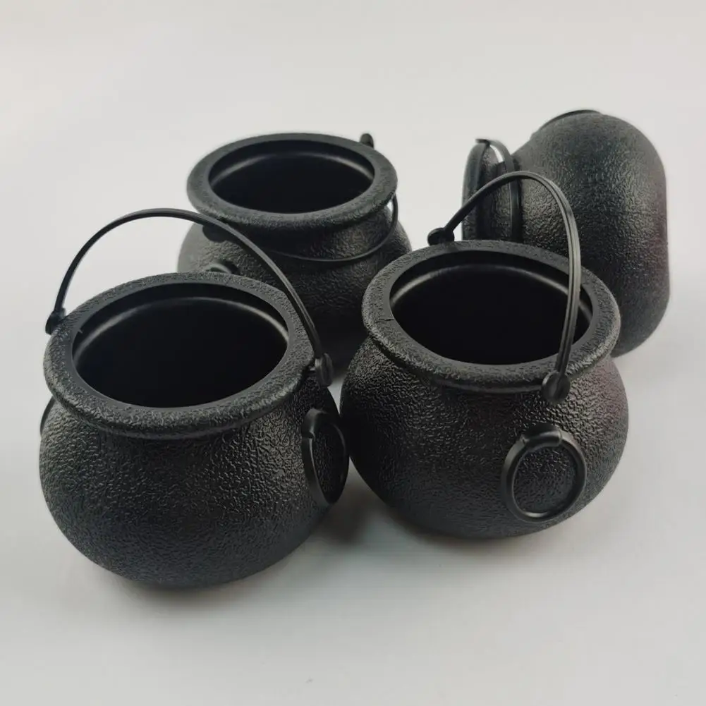 12Pcs Halloween Candy Buckets Black Plastic Witch Cauldron Kettle Halloween Pot Goody Holder Party Favors Home Decoration
12Pcs Halloween Candy Buckets Black Plastic Witch Cauldron Kettle Halloween Pot Goody Holder Party Favors Home Decoration