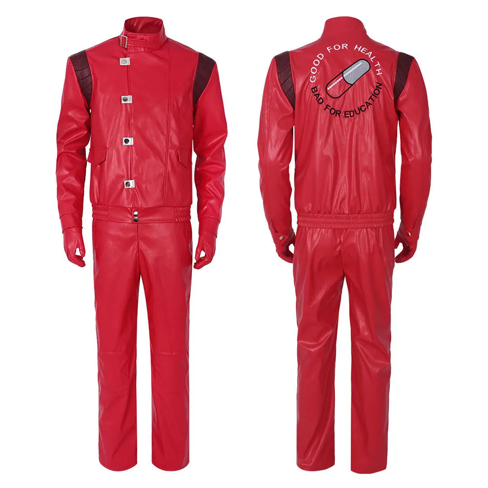 Akira Kaneda Cosplay Jacket | Halloween Red Leather Biker Coat with Capsule Embroidery | Anime Roleplay Outfit for Men
Akira Kaneda Cosplay Jacket | Halloween Red Leather Biker Coat with Capsule Embroidery | Anime Roleplay Outfit for Men