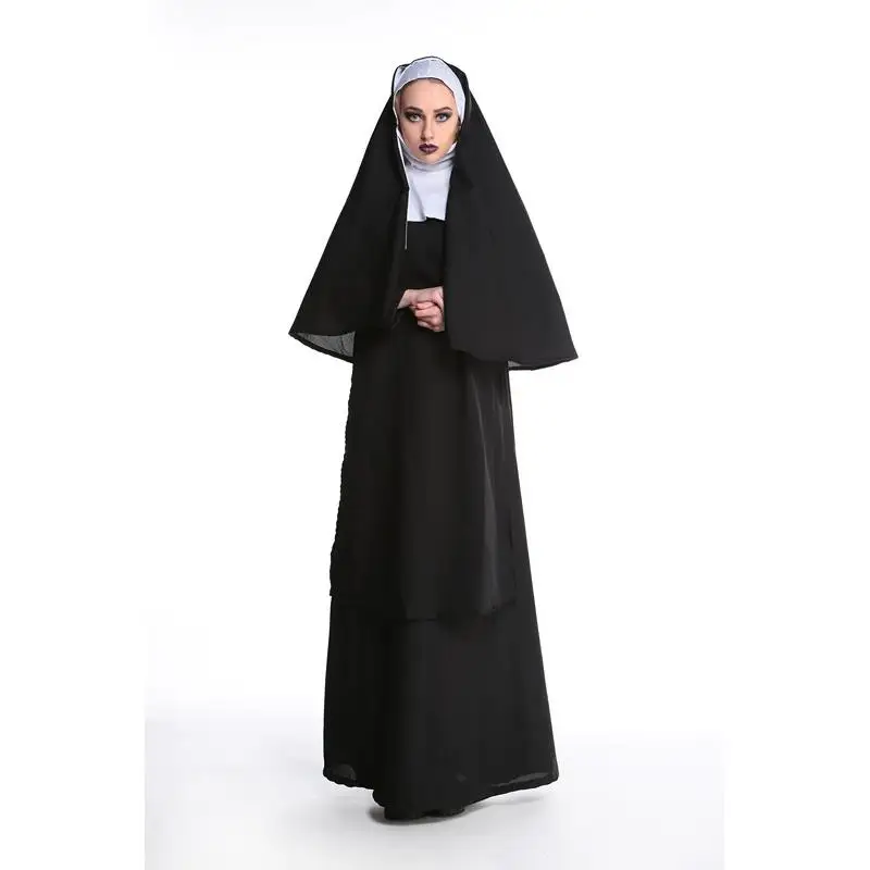 206 New Sle Church Mother Mary Nun Costume loween Role-plang Stage Performance Clothing Traditional Chinese Ethnic Wo...
206 New Sle Church Mother Mary Nun Costume loween Role-plang Stage Performance Clothing Traditional Chinese Ethnic Wo...