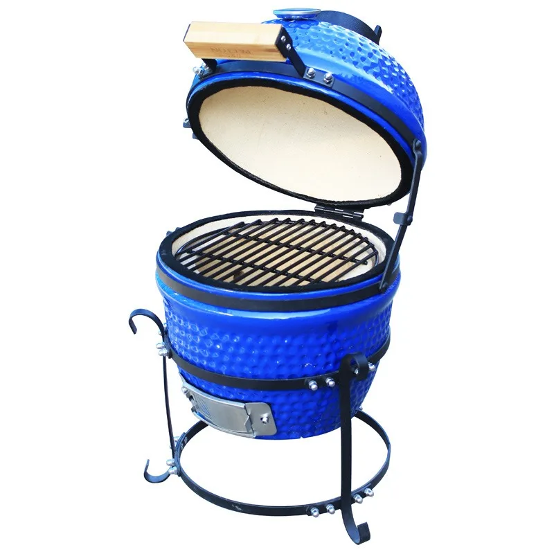 13-Inch household ceramic grill, portable kitchen smoker
13-Inch household ceramic grill, portable kitchen smoker