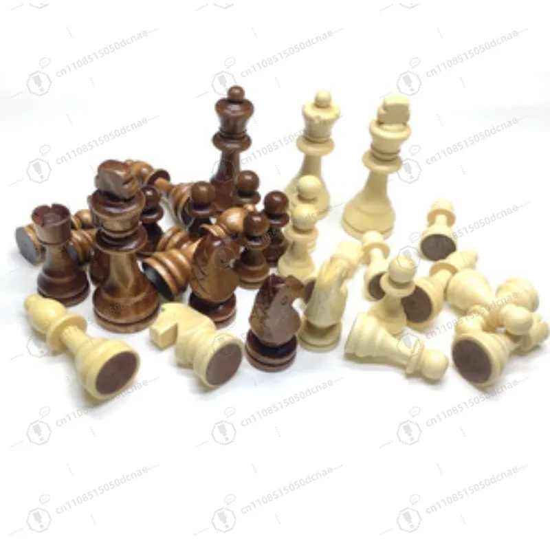 Large 6-inch wooden chess pieces, single match wooden chess wooden pieces
Large 6-inch wooden chess pieces, single match wooden chess wooden pieces