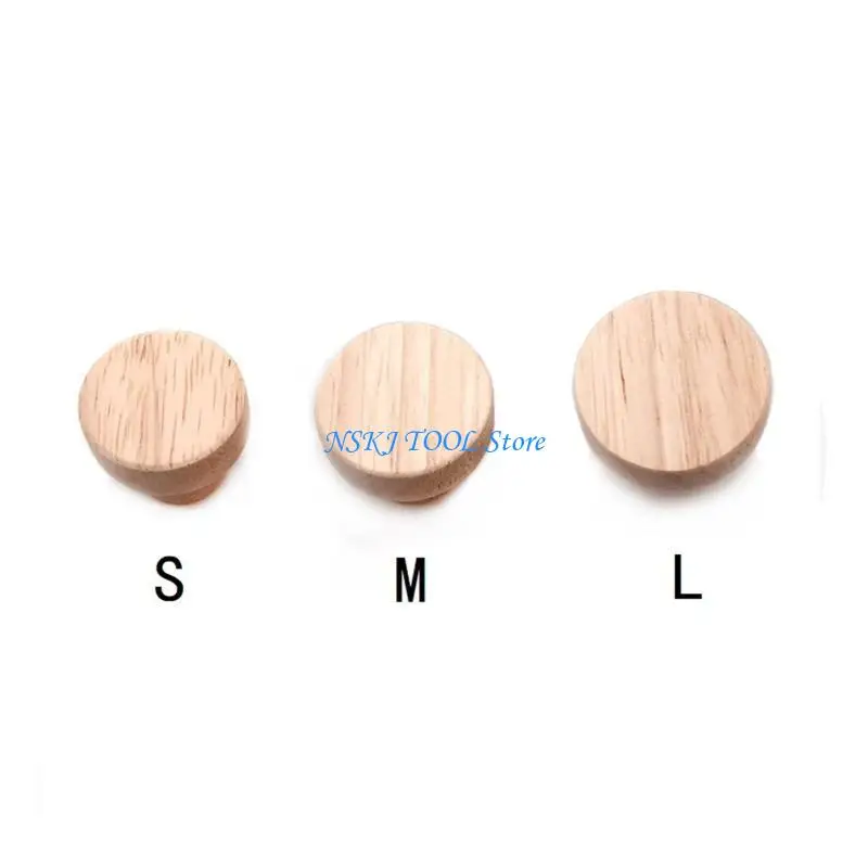 L8RC Natural Wooden Cabinet Pulls Cabinet Drawer Wardrobe Door Knob Pull Handle Hardware Circle Handles Hardware S/for M/L
L8RC Natural Wooden Cabinet Pulls Cabinet Drawer Wardrobe Door Knob Pull Handle Hardware Circle Handles Hardware S/for M/L