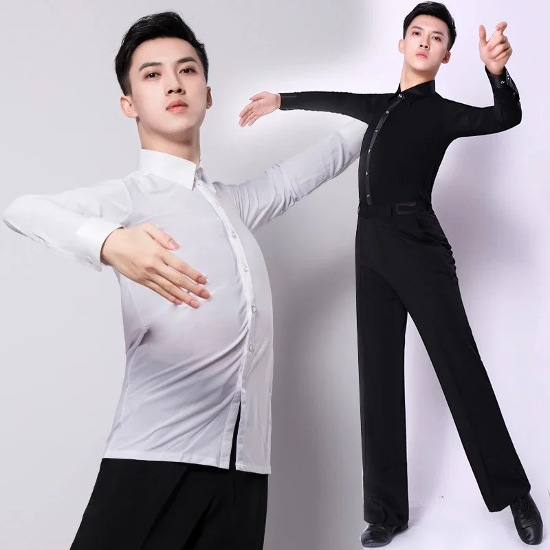 Men Latin Dance Garment Dance 6 Colors Jazz Top Waltz Ballroom Dancer Wear Garment Performance Latin Man Shirts Garment Tops
Men Latin Dance Garment Dance 6 Colors Jazz Top Waltz Ballroom Dancer Wear Garment Performance Latin Man Shirts Garment Tops