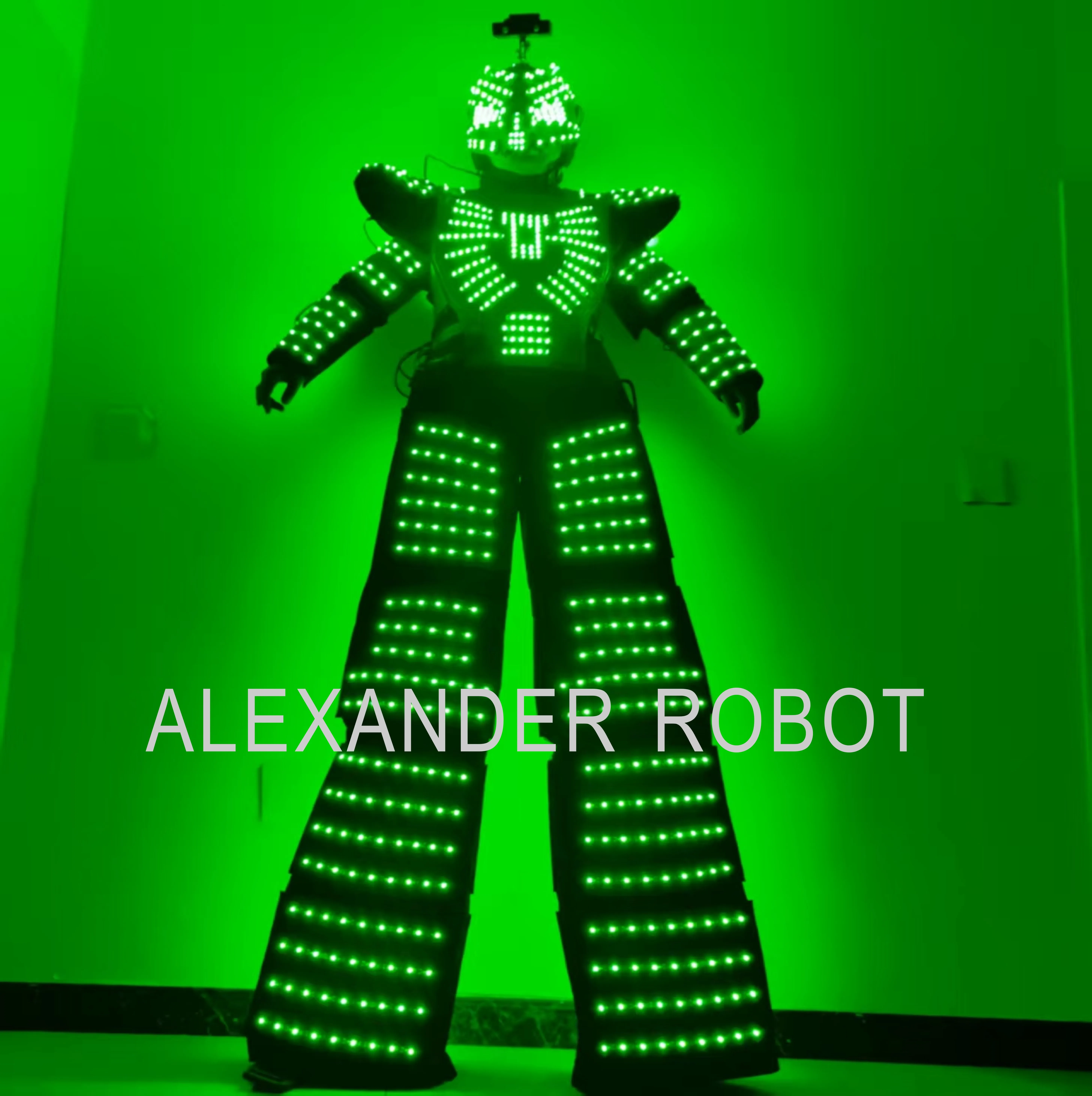 LED Robot Costume led Clothes Stilts Walker Costume LED Suit Costume Helmet Laser Gloves
LED Robot Costume led Clothes Stilts Walker Costume LED Suit Costume Helmet Laser Gloves