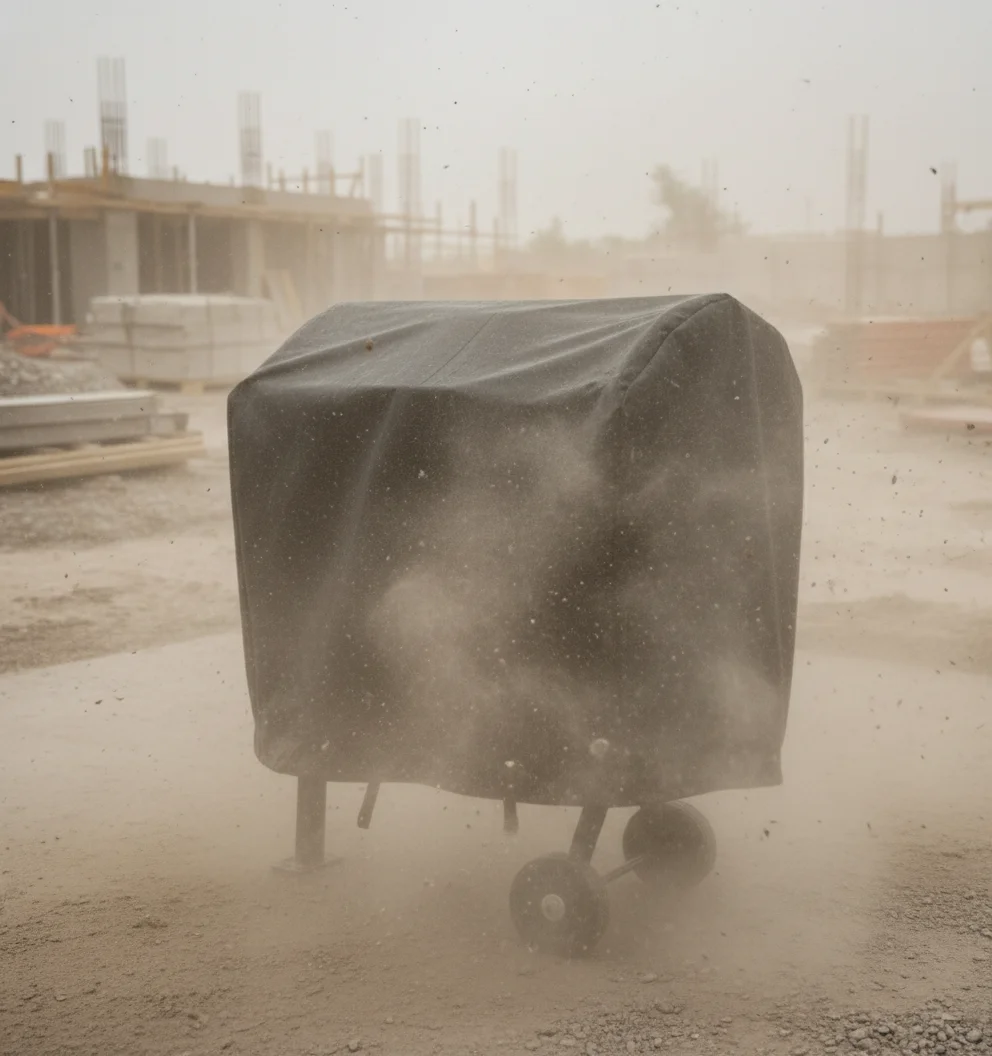 51"Lx31.5"Wx43"H Oxford Cloth Protective Cover For Outdoor Concrete Mixers Waterproof Dustproof Dust Cover
51"Lx31.5"Wx43"H Oxford Cloth Protective Cover For Outdoor Concrete Mixers Waterproof Dustproof Dust Cover