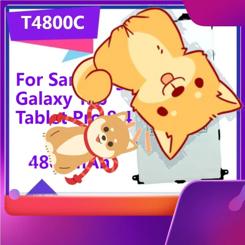 T4800C Battery For Samsung Galaxy Tab Tablet Pro 8.4 inch 8.4" T320 T321 T325 T327 SM-T320 Battery 4800mAh 
T4800C Battery For Samsung Galaxy Tab Tablet Pro 8.4 inch 8.4" T320 T321 T325 T327 SM-T320 Battery 4800mAh