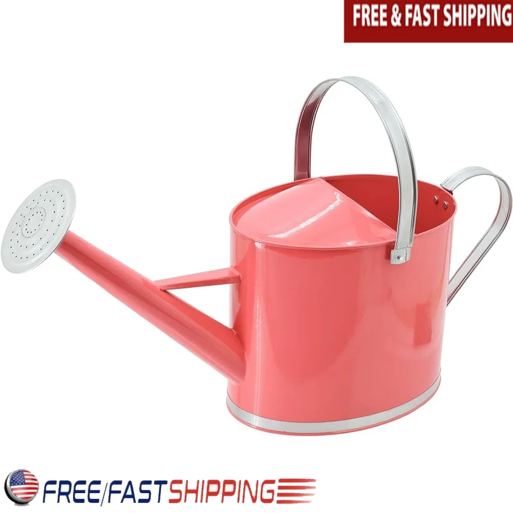 Metal Watering Can 1.8gal Durable Easy Pour Removable Sprinkler Classic Indoor Outdoor Gardening Gift
Metal Watering Can 1.8gal Durable Easy Pour Removable Sprinkler Classic Indoor Outdoor Gardening Gift