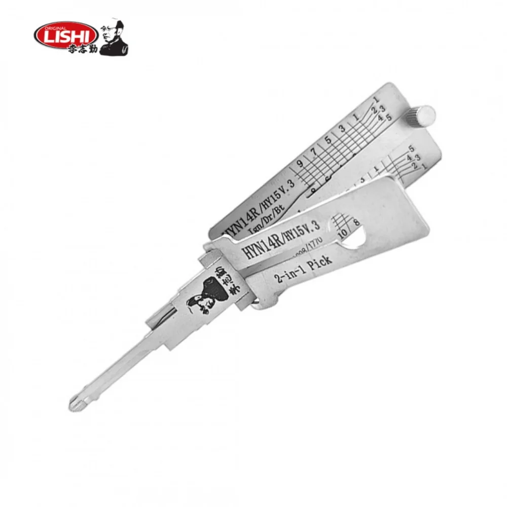 Lishi HYN14R/HY15 V.3 2-in-1 Pick/Decoder for Hyundai
Lishi HYN14R/HY15 V.3 2-in-1 Pick/Decoder for Hyundai