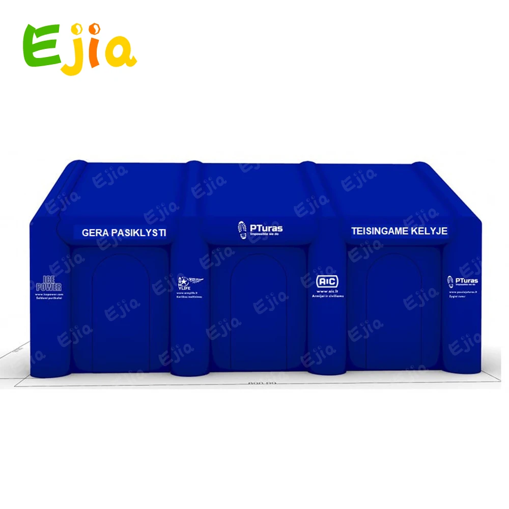 8x4x4M large Portable Inflatable Tent Customized LOGO Large Tent For Outdoor Party Fun
8x4x4M large Portable Inflatable Tent Customized LOGO Large Tent For Outdoor Party Fun