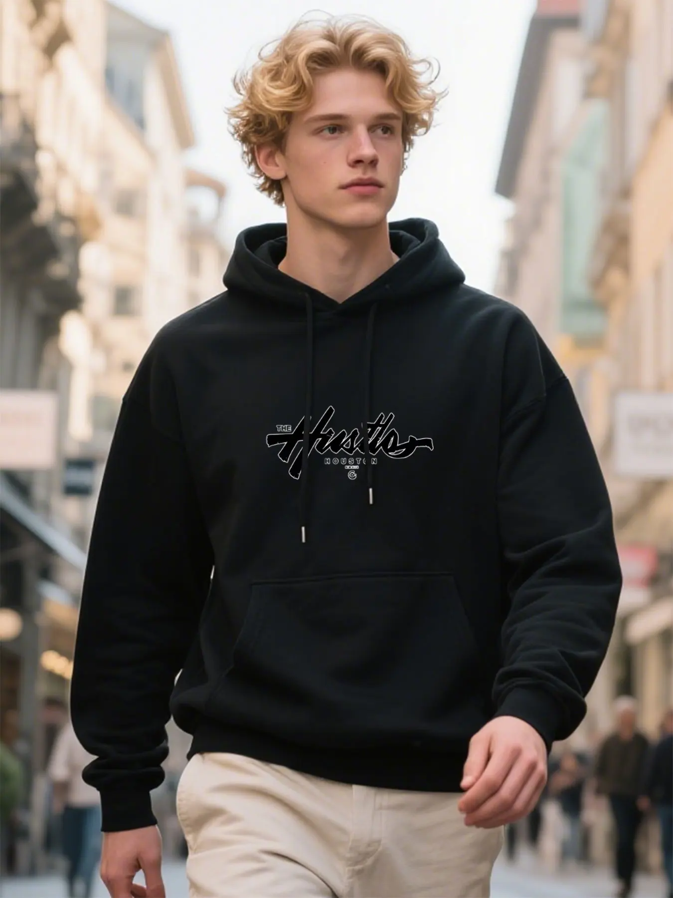 Men's Cotton-Blend Hoodie With The Lusiter Hustle Houston Print, Comfort Wear For Daily Activities, Fathers Day Gift
Men's Cotton-Blend Hoodie With The Lusiter Hustle Houston Print, Comfort Wear For Daily Activities, Fathers Day Gift