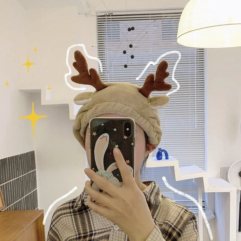 Hair Towel Drying Hat Women Deer for Christmas Microfiber Fabric Khaki Quick-dry Shower Cap Soft Hair Towels for Adults Animal
Hair Towel Drying Hat Women Deer for Christmas Microfiber Fabric Khaki Quick-dry Shower Cap Soft Hair Towels for Adults Animal