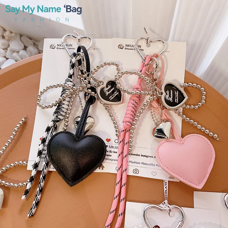 INS Style Kawaii Korea Trendy Heart Leather Keychain Bag Package Decor Pendant Accessories Creative Key Chain Trendy Jewelry
INS Style Kawaii Korea Trendy Heart Leather Keychain Bag Package Decor Pendant Accessories Creative Key Chain Trendy Jewelry