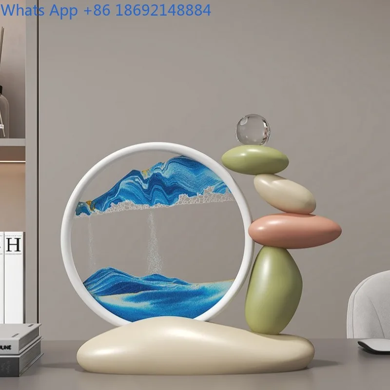 Fortune Ornament Flowing Sand Painting Living Room TV Cabinet Entrance Soft Decoration Light Luxury High-end Office
Fortune Ornament Flowing Sand Painting Living Room TV Cabinet Entrance Soft Decoration Light Luxury High-end Office