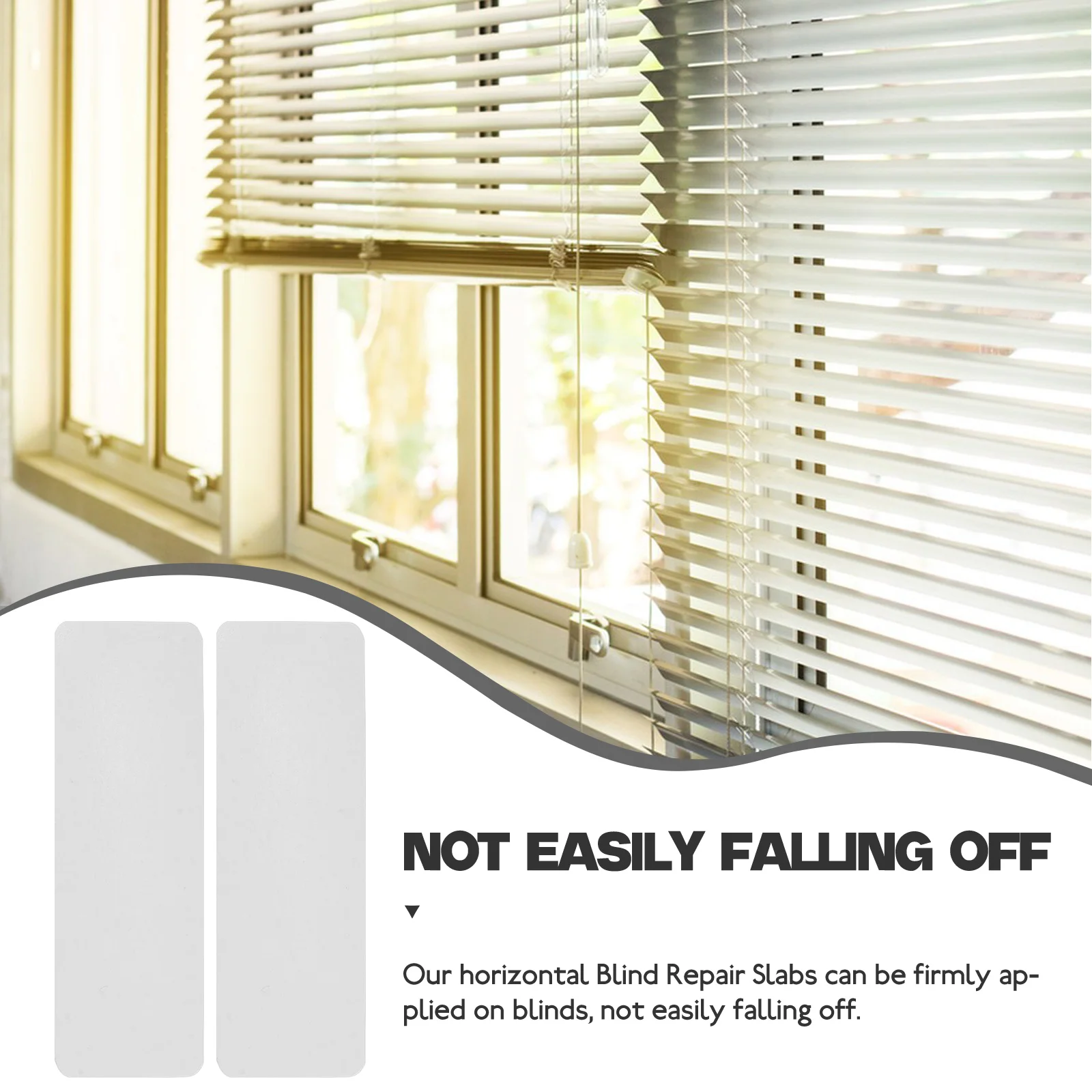 10pcs White Aluminum Blind Repair Parts 1 Inch Horizontal Slats Curtains Window Blinds Accessories Patch Fix Solution Hardware
10pcs White Aluminum Blind Repair Parts 1 Inch Horizontal Slats Curtains Window Blinds Accessories Patch Fix Solution Hardware
