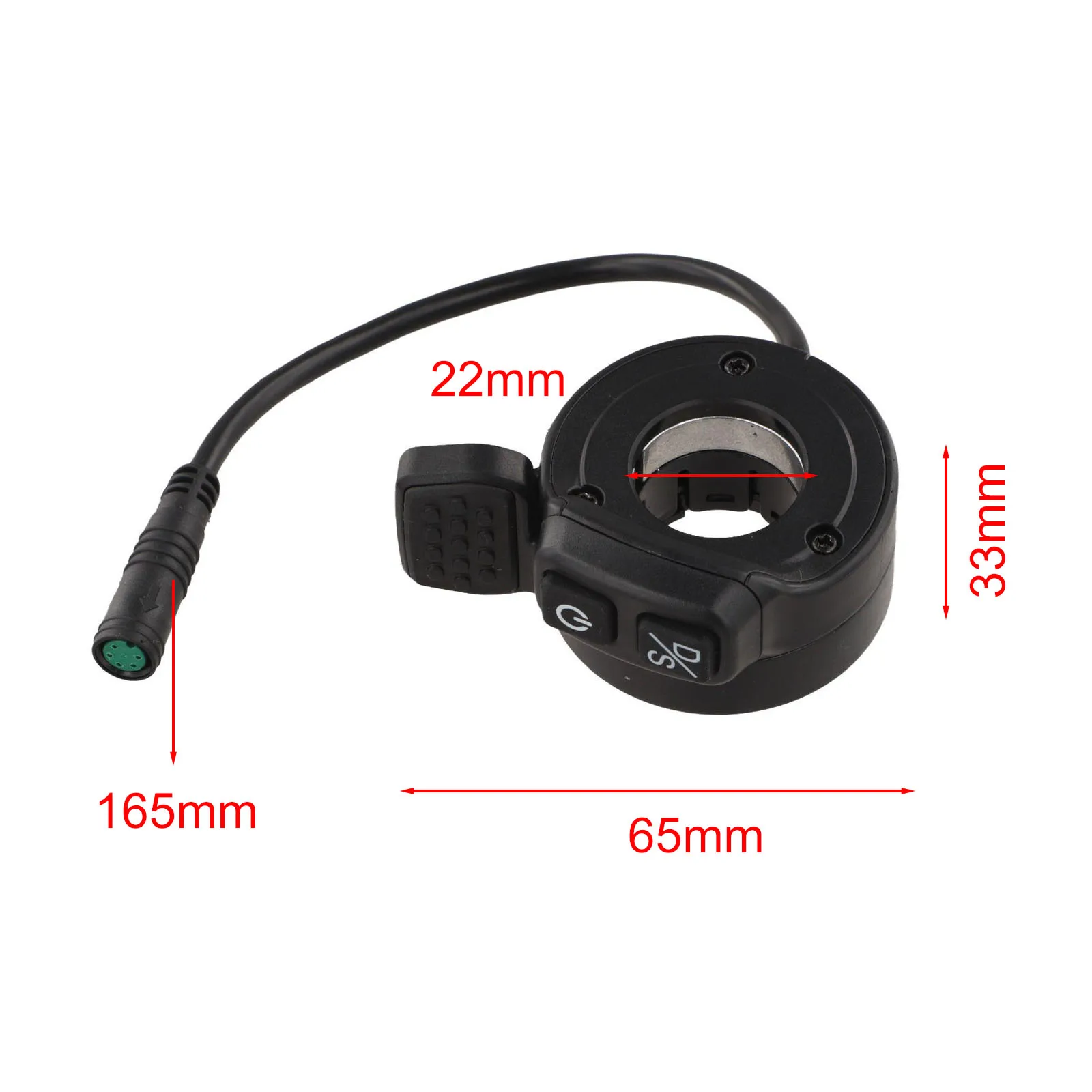 Throttle Assembly for Kukirin For G2 For Master Scooter Featuring Responsive Dual Button Design for Smooth Riding
Throttle Assembly for Kukirin For G2 For Master Scooter Featuring Responsive Dual Button Design for Smooth Riding