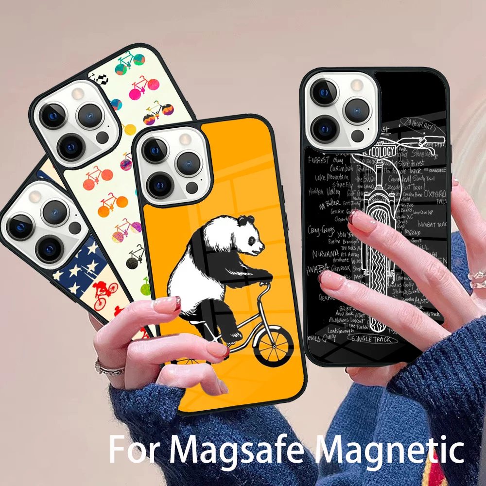 Bike Bicycle Sport Phone Case Magesafe Magnetic Wireless Charge Cover For IPhone 16 11 12 13 14 15 Pro Max Plus Mini
Bike Bicycle Sport Phone Case Magesafe Magnetic Wireless Charge Cover For IPhone 16 11 12 13 14 15 Pro Max Plus Mini