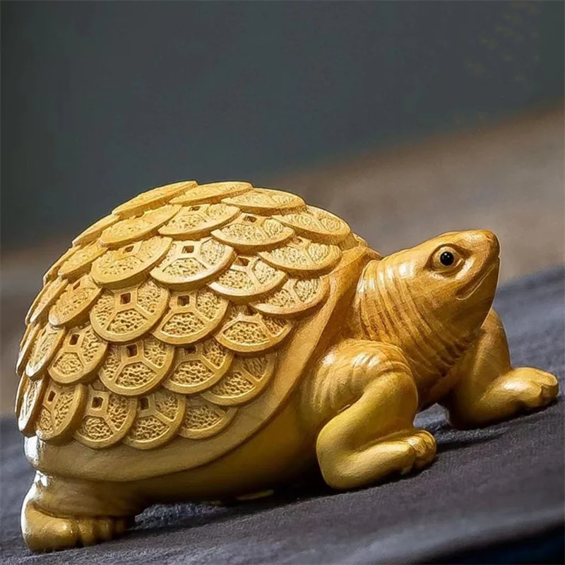 Mai Chuang/ Hand Carving/ Boxwood Lucky Money Turtle Necklace Pendant Fashion Jewelry Accessories Men and Women Couple Gifts
Mai Chuang/ Hand Carving/ Boxwood Lucky Money Turtle Necklace Pendant Fashion Jewelry Accessories Men and Women Couple Gifts