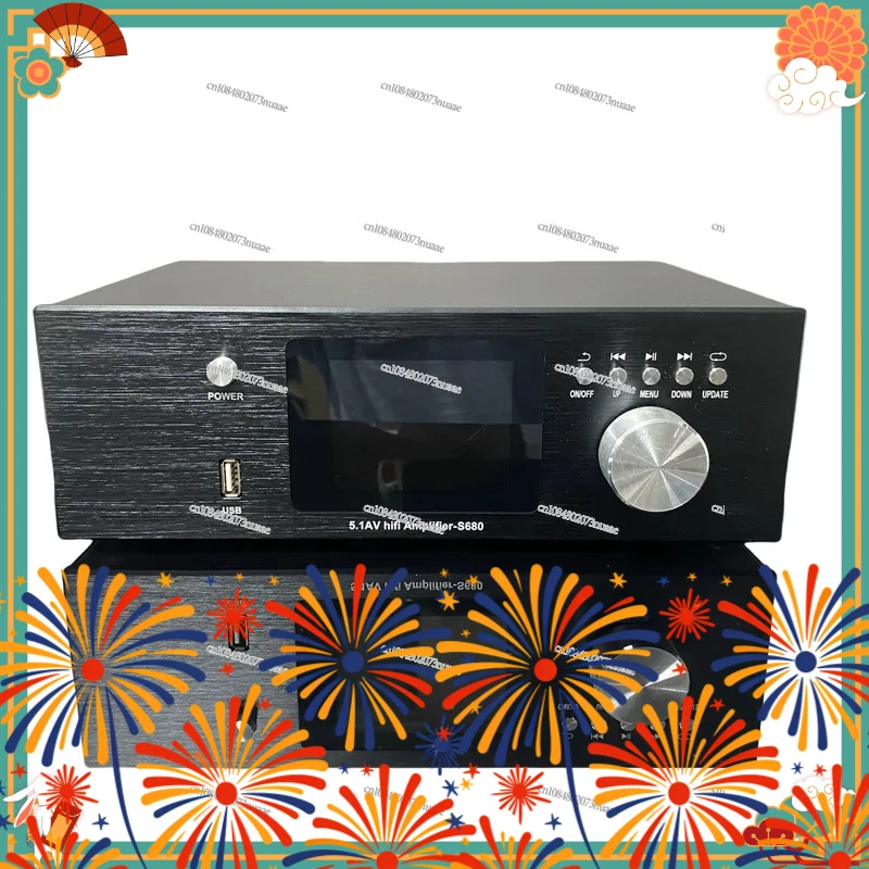 DSD Lossless Digital Music Bluetooth 5.8G Wireless Surround5.1 Dolby Atmos Decoding Amplifier Audio Playback
DSD Lossless Digital Music Bluetooth 5.8G Wireless Surround5.1 Dolby Atmos Decoding Amplifier Audio Playback