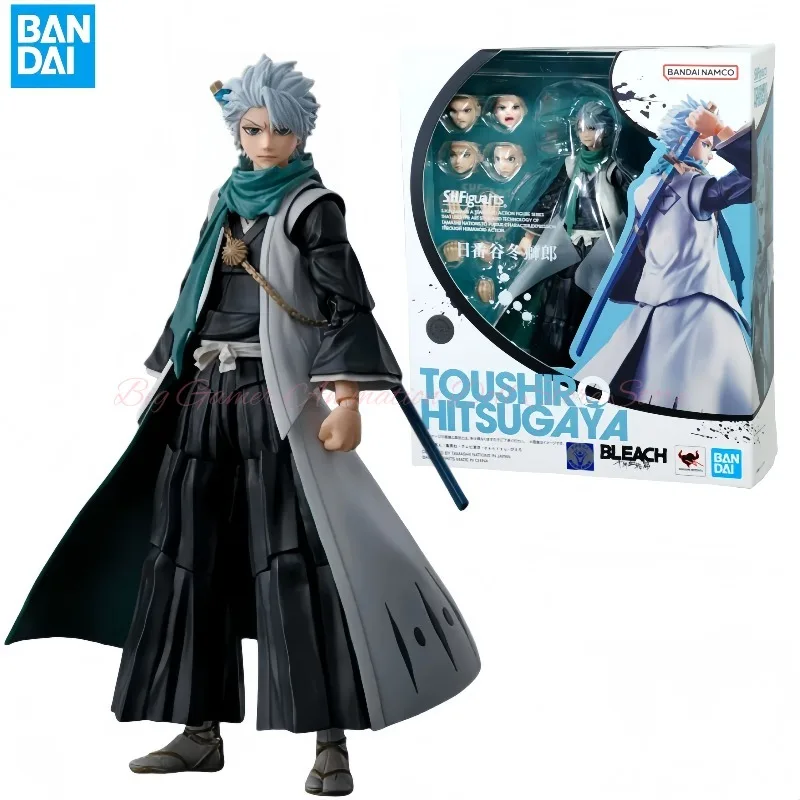 【In-stock】Bandai S.H.Figuarts The Year Blood War Tōshirō Hitsugaya Anime Characters Warrior Figures Model Toys Gifts
【In-stock】Bandai S.H.Figuarts The Year Blood War Tōshirō Hitsugaya Anime Characters Warrior Figures Model Toys Gifts
