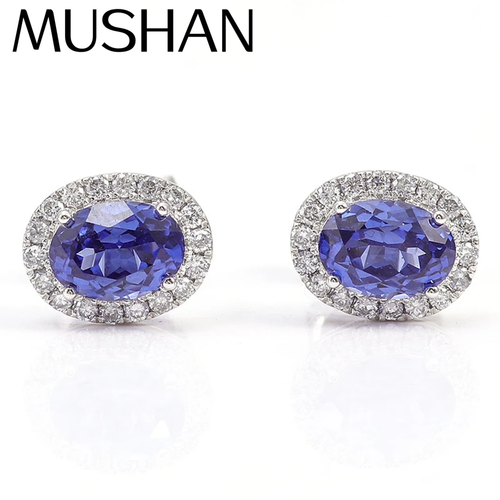 MUSHAN Custom Jewelry 10k 14k 18k Gold Platinum PT950 925 Silver Stud Earrings Women 1ct Lab Grown Sapphire Earrings Ear Pin
MUSHAN Custom Jewelry 10k 14k 18k Gold Platinum PT950 925 Silver Stud Earrings Women 1ct Lab Grown Sapphire Earrings Ear Pin