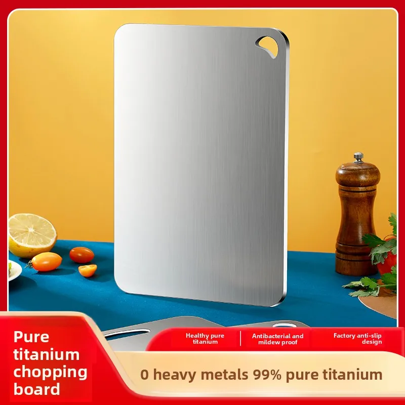 Titanium Anti Bacterial Chopping Board Thickened Kitchen Cutting Board for Home Fruit Vegetable Slicing
Titanium Anti Bacterial Chopping Board Thickened Kitchen Cutting Board for Home Fruit Vegetable Slicing