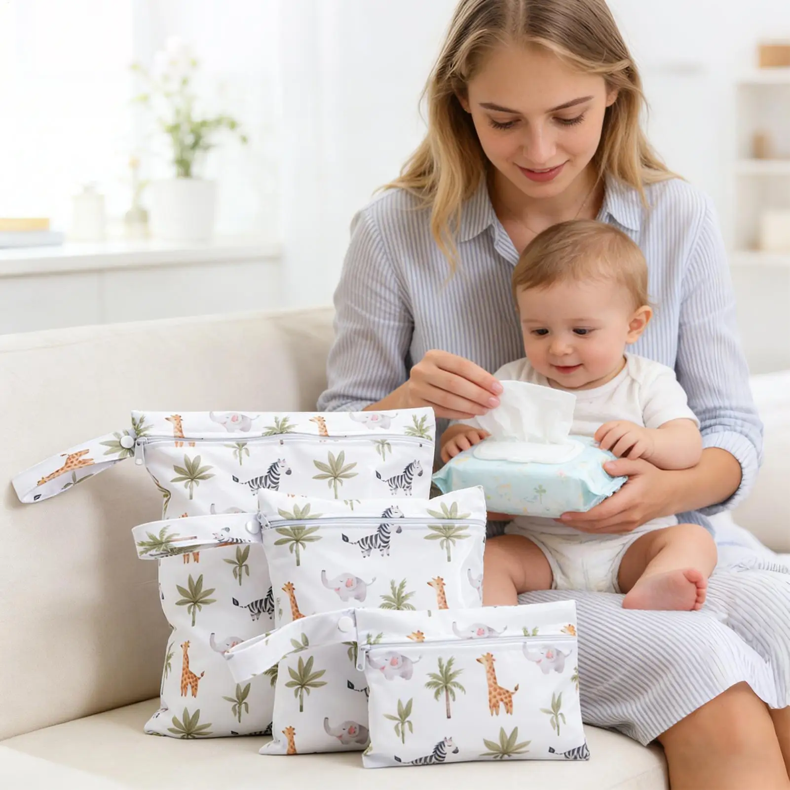 Wet Dry Bags 3 Pieces Waterproof Leakproof Organizer Diaper Bag With Zipper And Handle For Clothes Swimming Swimsuit Towel
Wet Dry Bags 3 Pieces Waterproof Leakproof Organizer Diaper Bag With Zipper And Handle For Clothes Swimming Swimsuit Towel