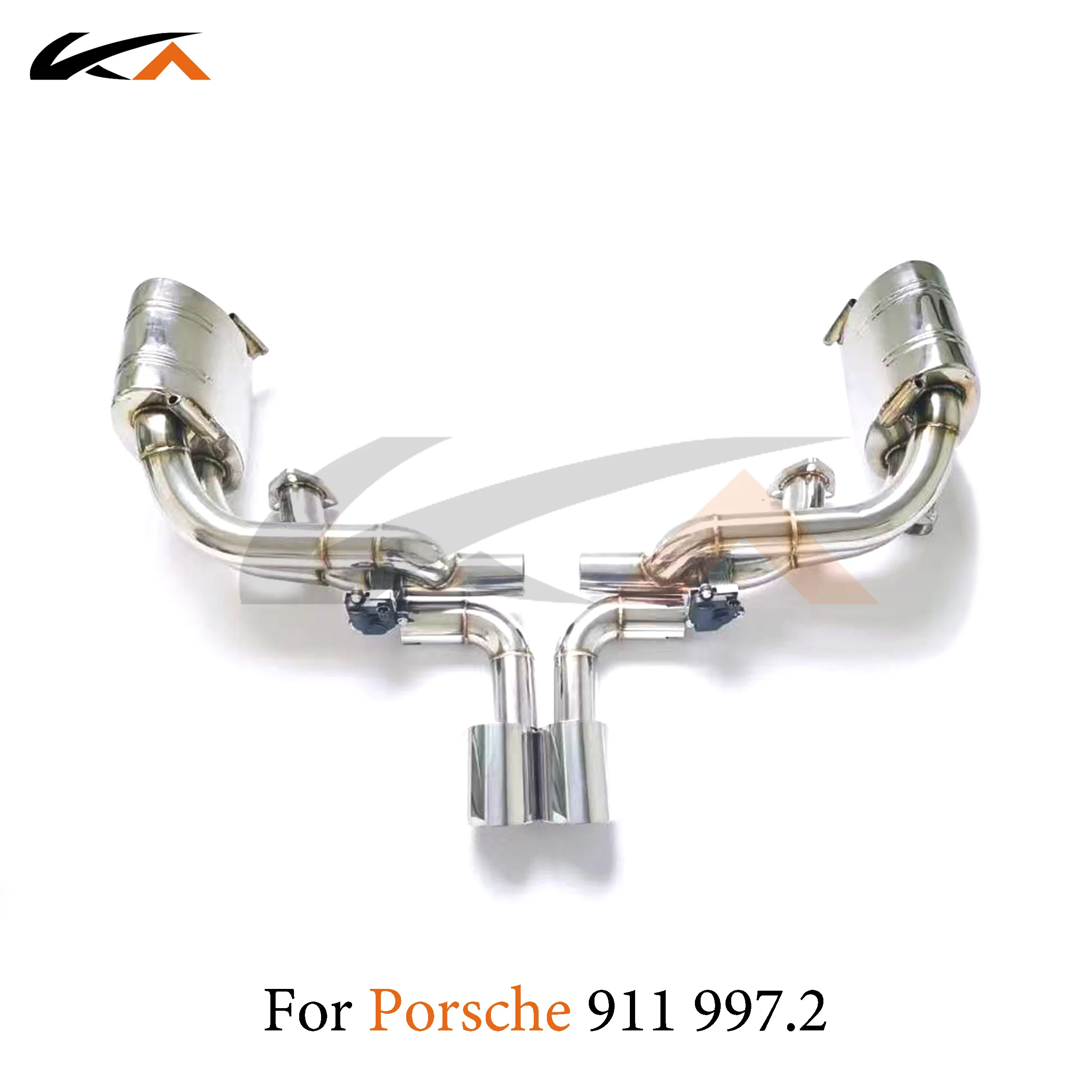 KA Tuning exhaust system SS catback for Porsche 911 997.2 upgrade GT3 diffuser rear section performance parts muffler with valve
KA Tuning exhaust system SS catback for Porsche 911 997.2 upgrade GT3 diffuser rear section performance parts muffler with valve