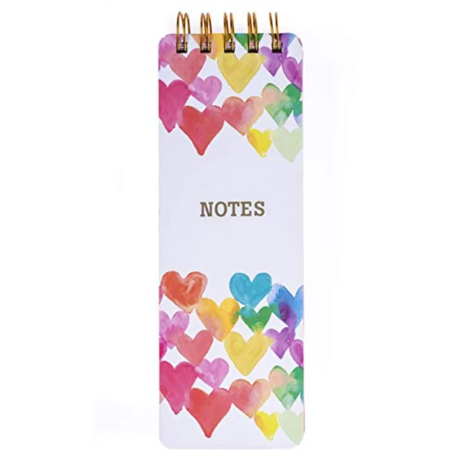 Reporter Notepad, Portable Notebook Embellished Gold Foil, 150 Lined Sheets, 3" x 8.75" Perfect for Note Taking, List Making an
Reporter Notepad, Portable Notebook Embellished Gold Foil, 150 Lined Sheets, 3" x 8.75" Perfect for Note Taking, List Making an