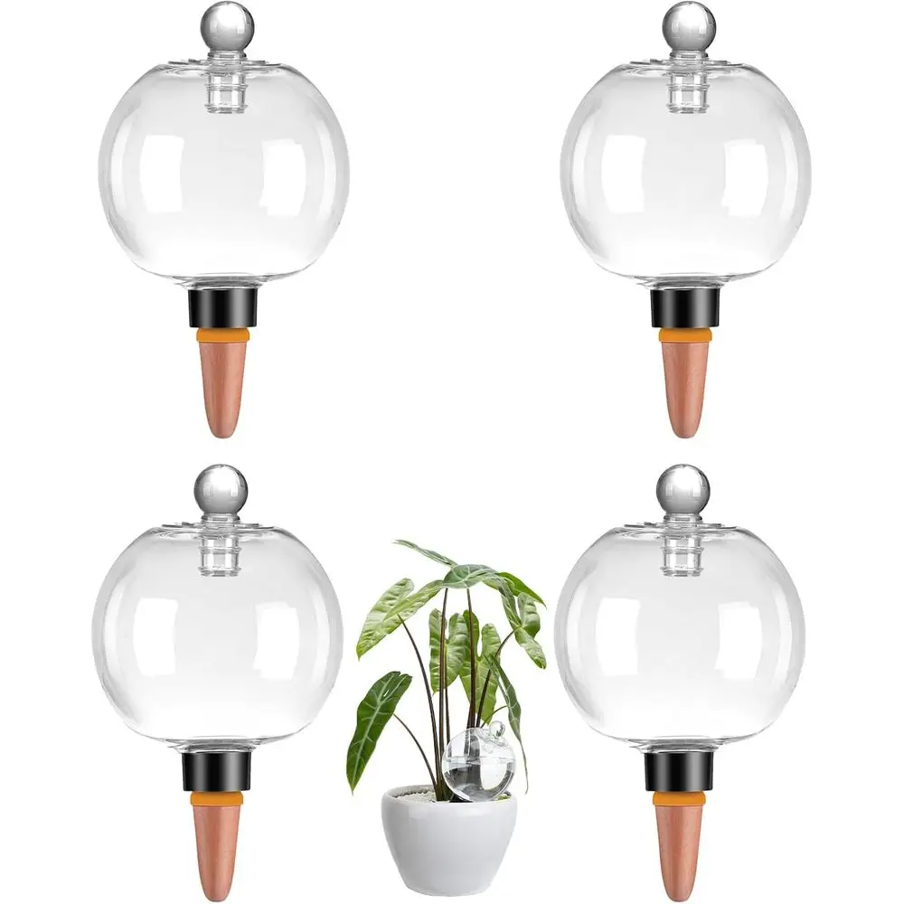 4 Pack Plant Watering Globes with Covers 17oz Watering Planter Insert, Plastic Water Bulbs, Indoor/Outdoor Plant Watering Device
4 Pack Plant Watering Globes with Covers 17oz Watering Planter Insert, Plastic Water Bulbs, Indoor/Outdoor Plant Watering Device