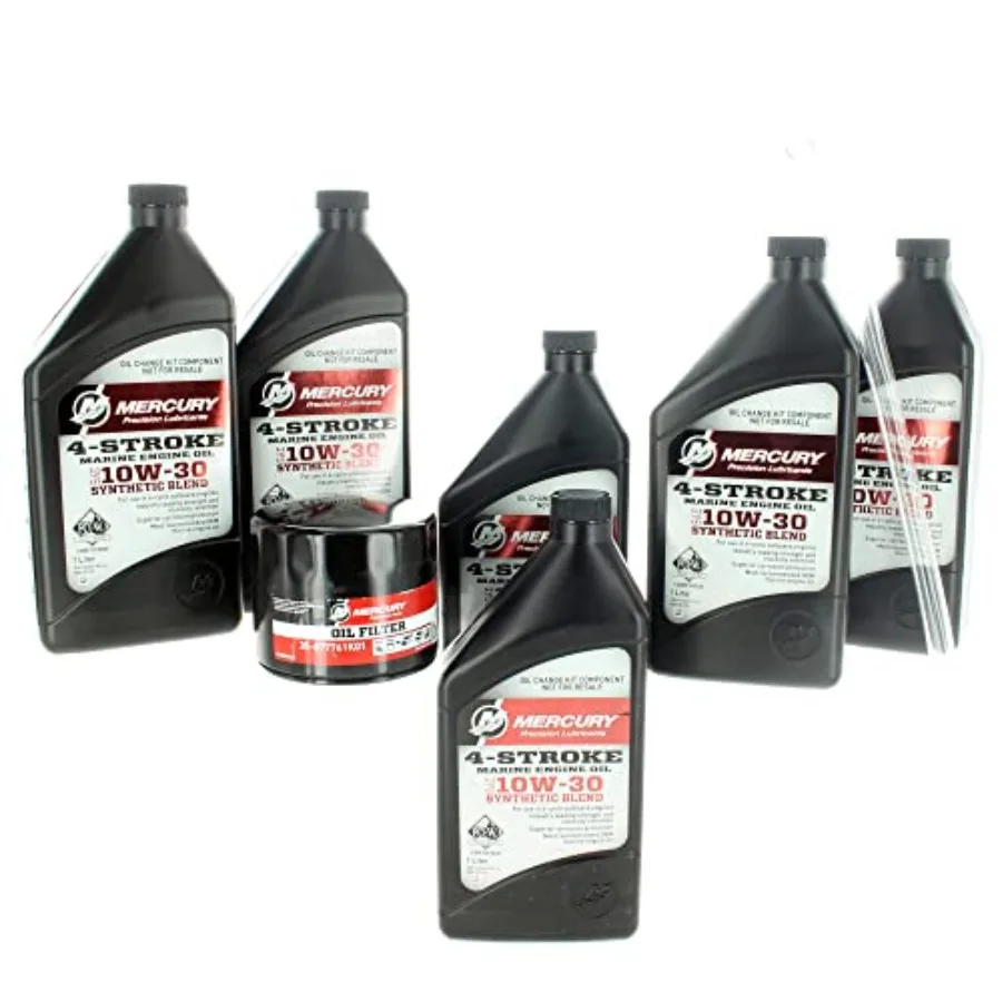 OEM Marine 150HP FourStroke Outboard 10W-30 Oil Change Kit 8M0107512
OEM Marine 150HP FourStroke Outboard 10W-30 Oil Change Kit 8M0107512
