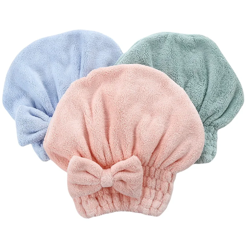 Women's Dry Hair Cap Coral Fleece Super Absorbent Soft Shower Cap Microfiber Butterfly Bow Lady Turban Head Towels for Everyone
Women's Dry Hair Cap Coral Fleece Super Absorbent Soft Shower Cap Microfiber Butterfly Bow Lady Turban Head Towels for Everyone