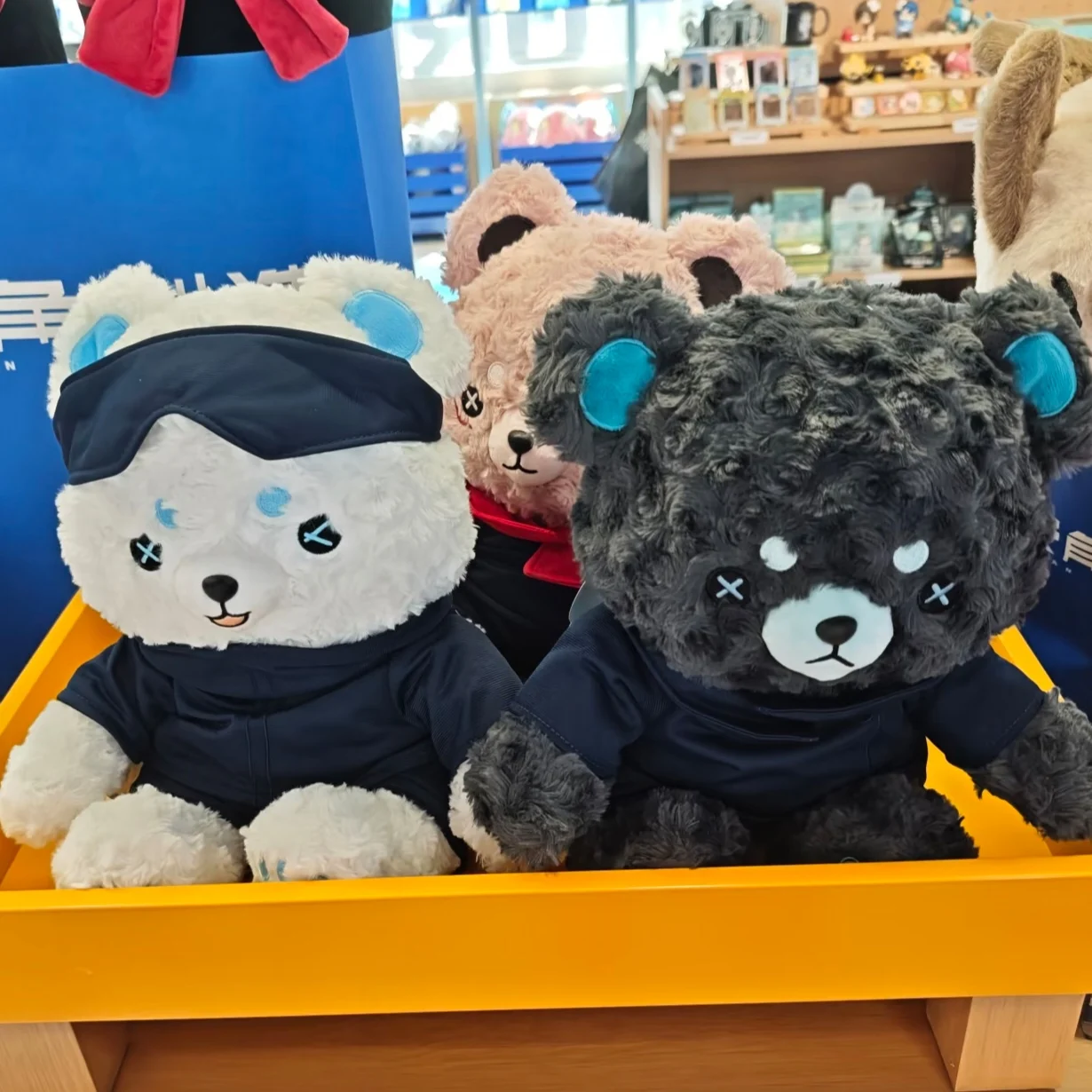 Горячие плюшевые куклы фигурка кайсен плюшевый медведь Gojo Satoru Fushiguro Megumi Itadori Yuji Kugisaki Nobara игрушки подарок для взрослых орнамент
Горячие плюшевые куклы фигурка кайсен плюшевый медведь Gojo Satoru Fushiguro Megumi Itadori Yuji Kugisaki Nobara игрушки подарок для взрослых орнамент