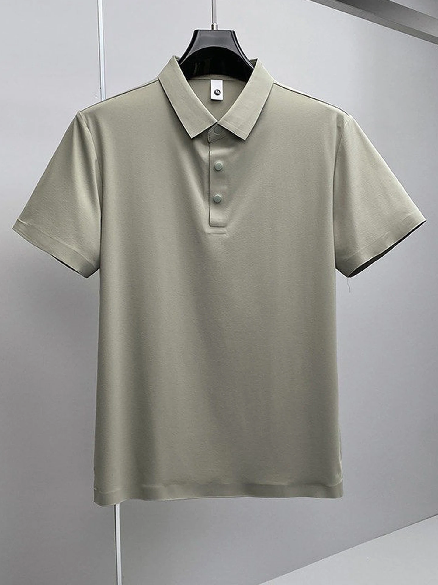 Summer Ice Silk irt Men's ort Sve Turn-down Collar Commute Busin Casual Breathable Cool Feeling Versatile Top
Summer Ice Silk irt Men's ort Sve Turn-down Collar Commute Busin Casual Breathable Cool Feeling Versatile Top