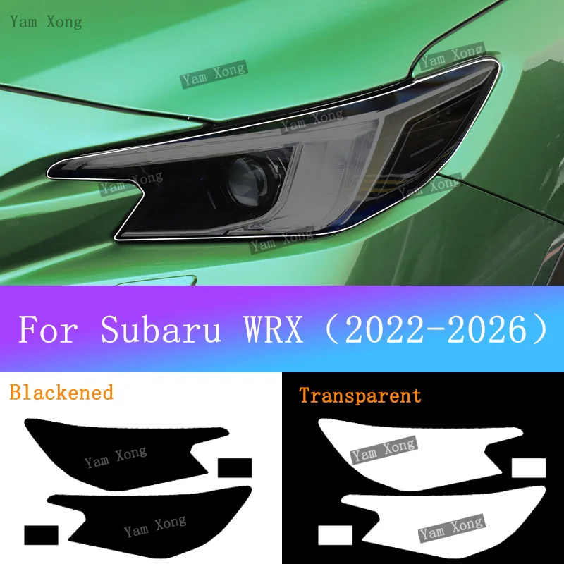 Fo Subaru WRX Auto Exterior Headlight Transparent TPU Anti-Scratch Protective Film Headlamp Black Tint Armored Wrap Cover Film
Fo Subaru WRX Auto Exterior Headlight Transparent TPU Anti-Scratch Protective Film Headlamp Black Tint Armored Wrap Cover Film