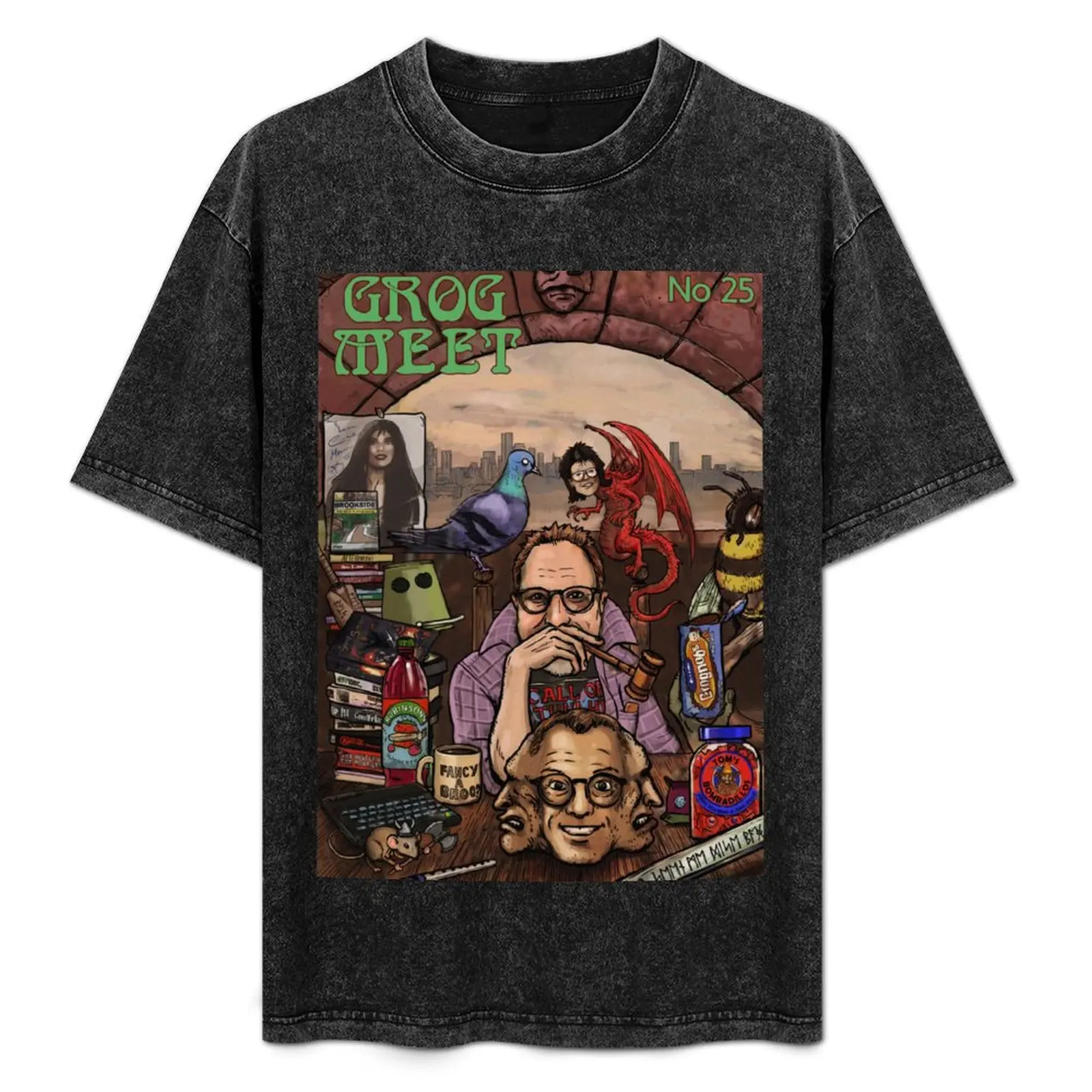 GROGMEET 25 - Judge Blythy's Desk T-Shirt Plus Size Workout Short Sleeve Top
GROGMEET 25 - Judge Blythy's Desk T-Shirt Plus Size Workout Short Sleeve Top