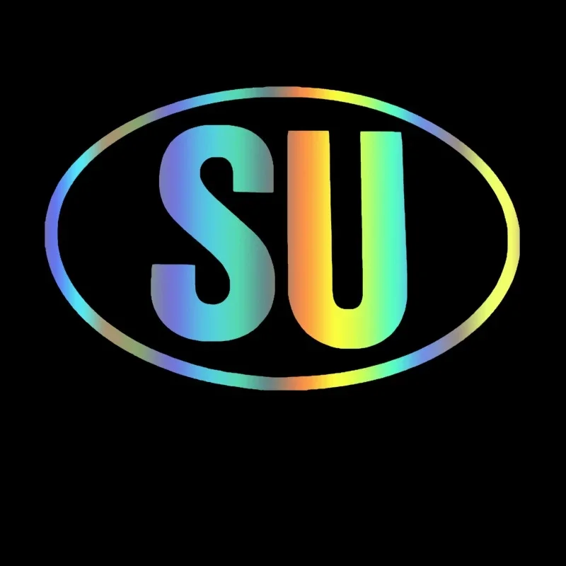 Various Car Sticker SU Car Decal Waterproof Sunscreen Stickers on Rear Bumper Window Vinyl Die Cut No Background Kk15*10cm
Various Car Sticker SU Car Decal Waterproof Sunscreen Stickers on Rear Bumper Window Vinyl Die Cut No Background Kk15*10cm