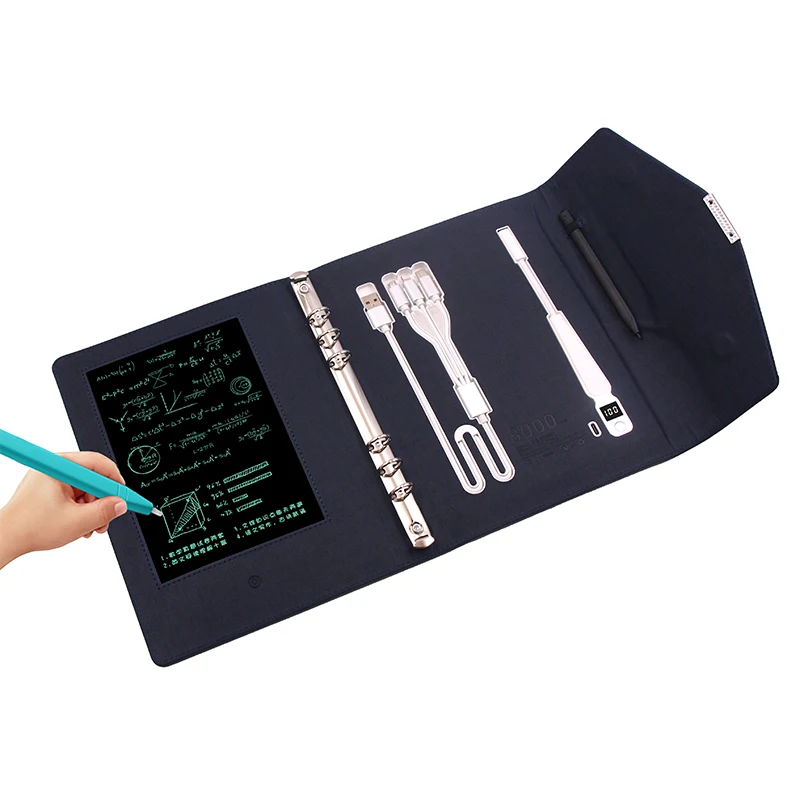 KAKAS Brand New Notebook Power Bank With Handwriting Pad+Wireless Charging+Lamp+ Portable Electronic Tablet Board Christmas Gift
KAKAS Brand New Notebook Power Bank With Handwriting Pad+Wireless Charging+Lamp+ Portable Electronic Tablet Board Christmas Gift