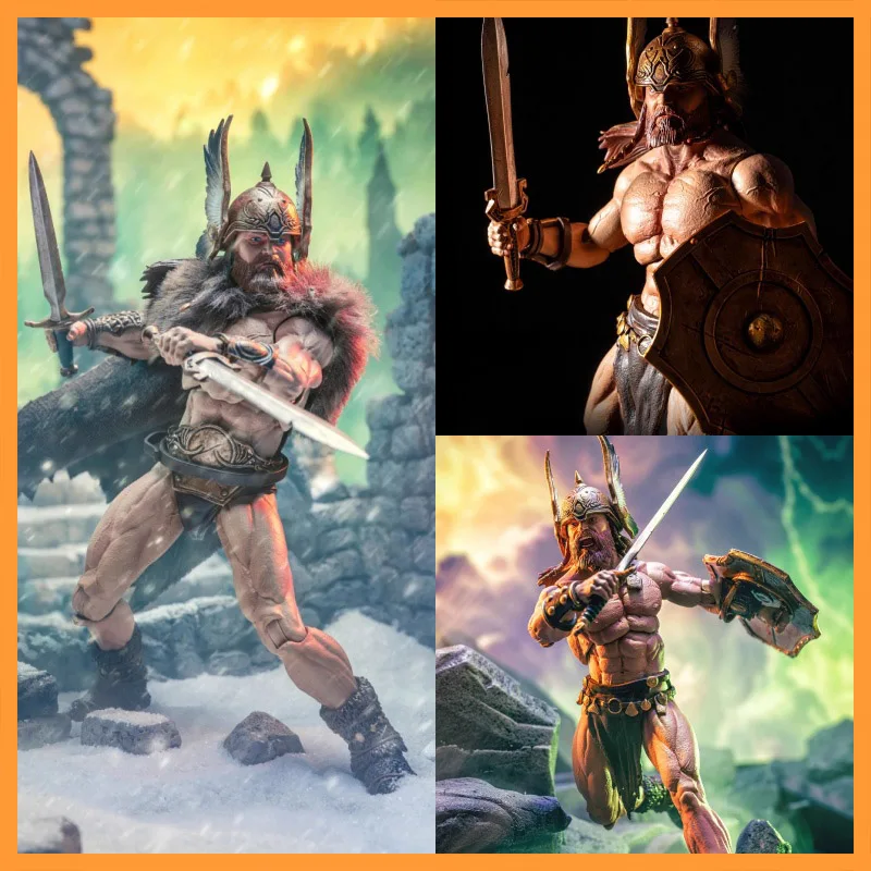 1/12 Scale Strong Capable With Sword Golden Shield Nordic Vikings Full Set Fit 6inch Action Figure Model Toys
1/12 Scale Strong Capable With Sword Golden Shield Nordic Vikings Full Set Fit 6inch Action Figure Model Toys