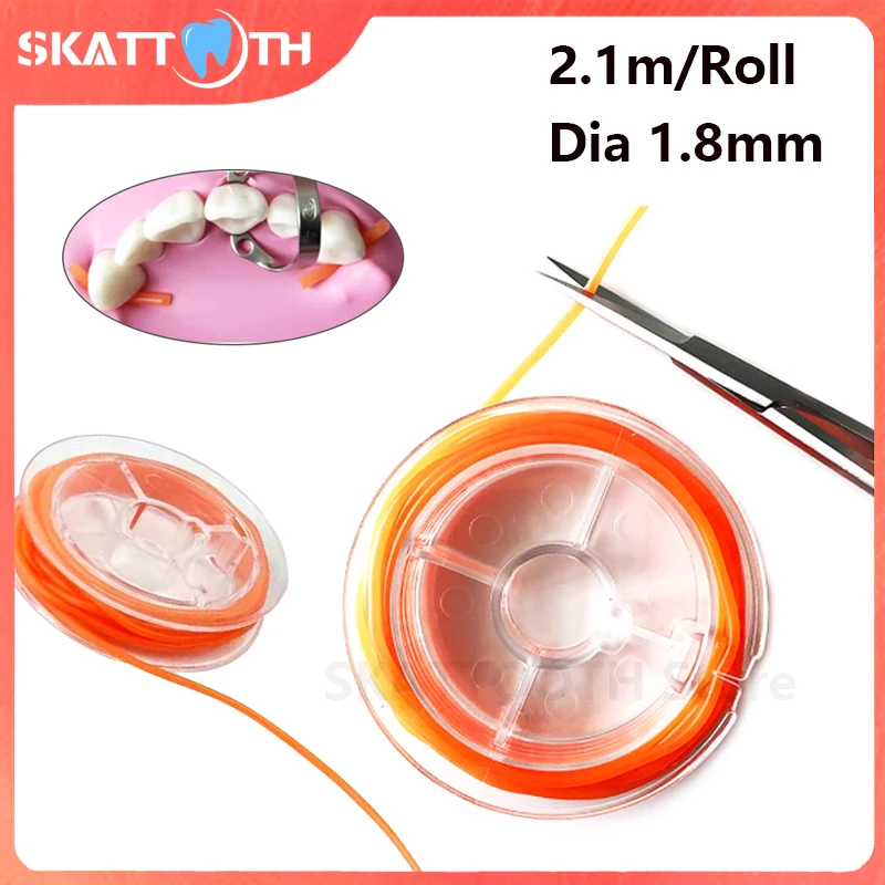 Dental Rubber Dam Stabilizing Cord Medium Wedges Clamps Sheets Elastic Rubber Dam Wedges Line 2.1m /Dia 1.8mm Dentistry Material
Dental Rubber Dam Stabilizing Cord Medium Wedges Clamps Sheets Elastic Rubber Dam Wedges Line 2.1m /Dia 1.8mm Dentistry Material