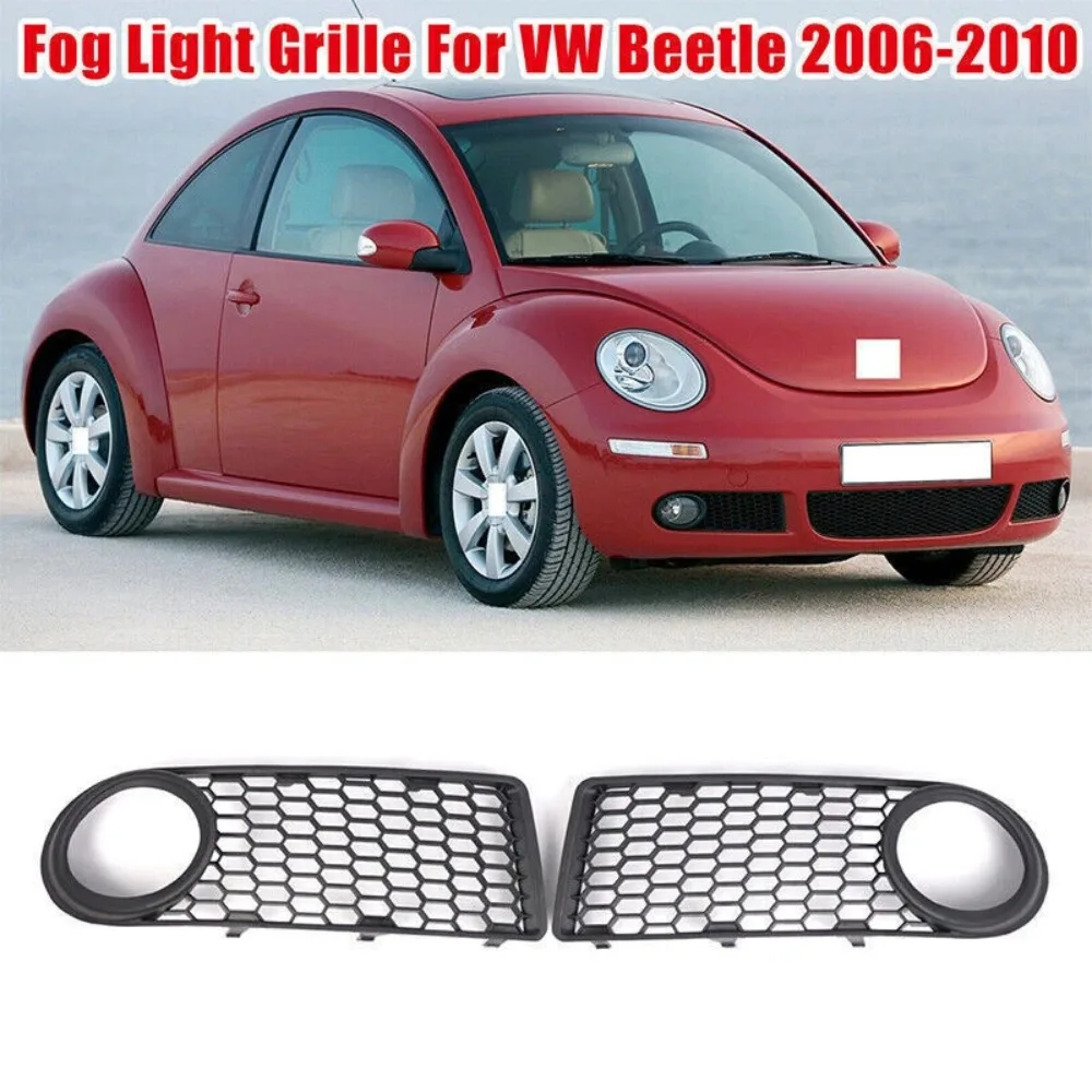 Для VW Volkswagen Beetle & Beetle Convertible 2006-2010 2 шт. передний бампер автомобиля противотуманная фара решетка сотовая шестигранная решетка крышка 
Для VW Volkswagen Beetle & Beetle Convertible 2006-2010 2 шт. передний бампер автомобиля противотуманная фара решетка сотовая шестигранная решетка крышка