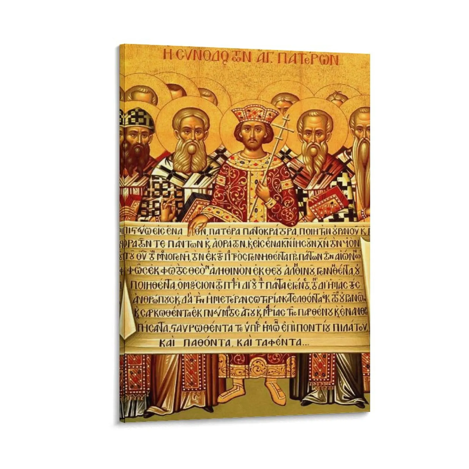 The Nicene Creed Icon Canvas Painting Bedroom deco Decoration home room decorations for men room decoration
The Nicene Creed Icon Canvas Painting Bedroom deco Decoration home room decorations for men room decoration